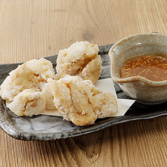 鶏の唐揚げ 味噌だれ