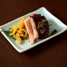 お新香の盛り合わせ