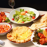 宴会にも◎本場カレーで楽しく過ごせるコース多数ご用意