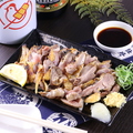 料理メニュー写真&nbsp;地鶏のタタキ