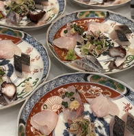 相模湾の地魚を中心に厳選仕入れ