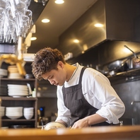 有名店で修業を積んだシェフが提供する本格イタリアン