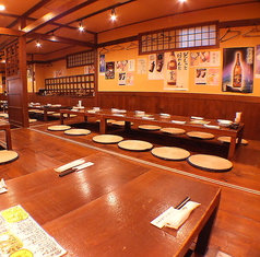 掘りごたつ席※人数に合わせて4名～最大60名まで対応可