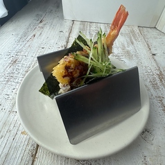 海老天きゅうりTEMAKI