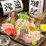 厳選食材が織り成す美味しいお料理の数々！(池袋 居酒屋 個室 焼き鳥 刺身 食べ放題 飲み放題 宴会)