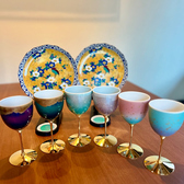 九谷焼のグラス