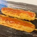 料理メニュー写真 特製つくね梅しそ〔2本〕