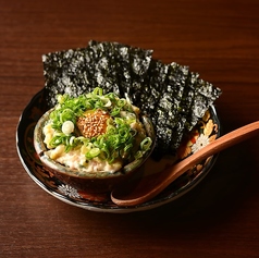トロたくユッケ韓国海苔巻き