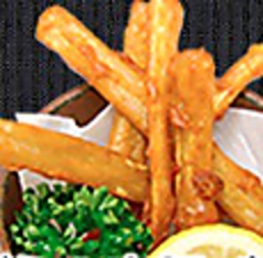 ごぼうの唐揚げ/とりの唐揚げ/エビフライ/いかげそ揚げ
