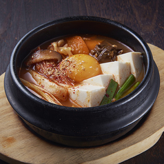 キムチ豆腐チゲ 