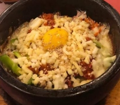 キムチチーズ石焼き