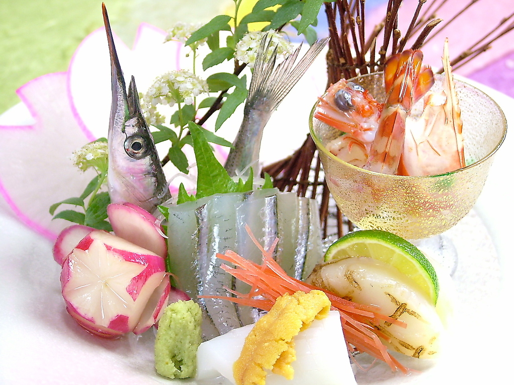 匠の技が季節の食材を活かす！素材本来の味が楽しめます