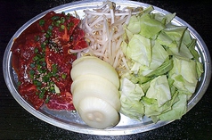 東京豚肉と野菜の焼き肉セット