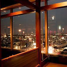 大人気の夜景席、夜景個室4名様～8名様