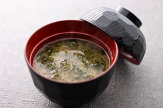 あおさの味噌汁