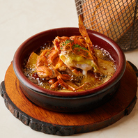 五感で味わう創作料理の数々。