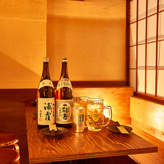 【広々モダンテーブル席】4名から最大20名様まで可能なお席です