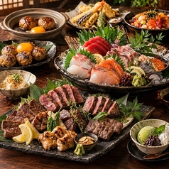 【個室席完備】日本酒40種飲み放題と越後の郷土料理 いろり家 新潟駅前店のコース写真