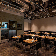 開放感あふれるおしゃれな空間