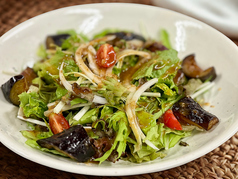 揚げなすの香味和風サラダ　S430円／M700円