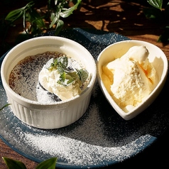 自家製クリームブリュレ