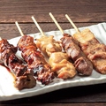料理メニュー写真&nbsp;串焼き5種盛り