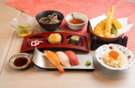 季節に合わせた御膳は、目でも楽しめる逸品です