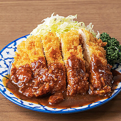 チキンカツデミソース