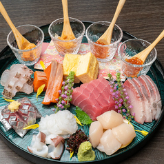 磯べゑ おまかせ鮮魚盛り(3点、5点、7点盛り)