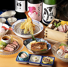 寿司と天ぷらとわたくし 名古屋 藤が丘店のコース写真