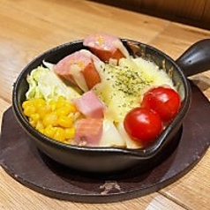 温野菜のとろーりチーズがけ