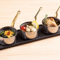 広島アヒージョの３種セット