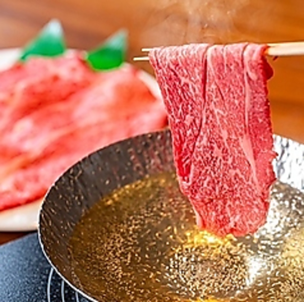 【和牛のしゃぶしゃぶ】刺盛り・熟成肉のしゃぶしゃぶにちゃんぽんorうどんで〆！満足コースです♪