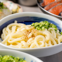 〆のうどん