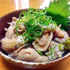 牛もつポン酢