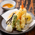 料理メニュー写真&nbsp;海老と野菜の天ぷら