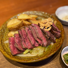 ごはん・味噌汁おかわり自由のステーキランチ