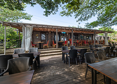 OutdoorBBQ Terrace GLOBAR眺めが良いテラスレストランの雰囲気2