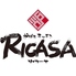 炉ばたキッチン RICASAのロゴ