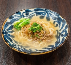 搾菜肉絲麺 / 春雨