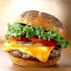 厚切りチーズバーガー