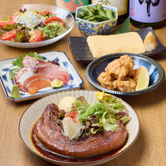 鮮魚と角煮 キタハ○のコース写真