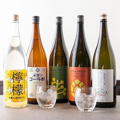 豊富なドリンク