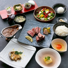 宮崎牛フィレとサーロインステーキ食べ比べ会席の写真