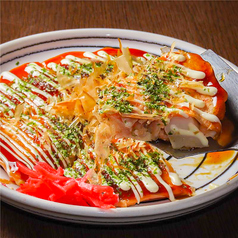 ソースと生地、焼きそばの味わいが絡み合うモダン焼き♪