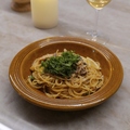料理メニュー写真&nbsp;サバときのこ炒めのパスタ