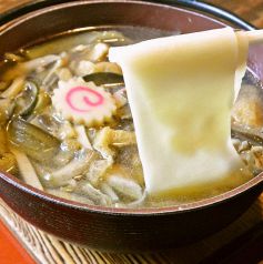 桐生名物ひもかわ★手打ちにこだわった極広麺