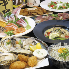 広島牡蠣酒場 ゲンノダイドコロのコース写真
