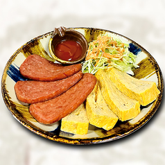 ポークとアーサの出し巻き玉子