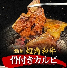 【極旨】短角和牛骨付きカルビ